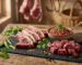Fresh Pakistani halal meat near me cuts including goat chops and beef keema at Al Raziq Halal Foods Mississauga