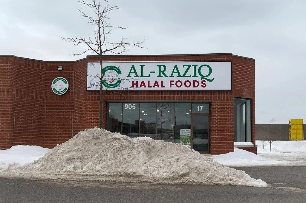 Grocery store near me in Mississauga with fresh halal meat and grocery products at Al Raziq Halal Foods