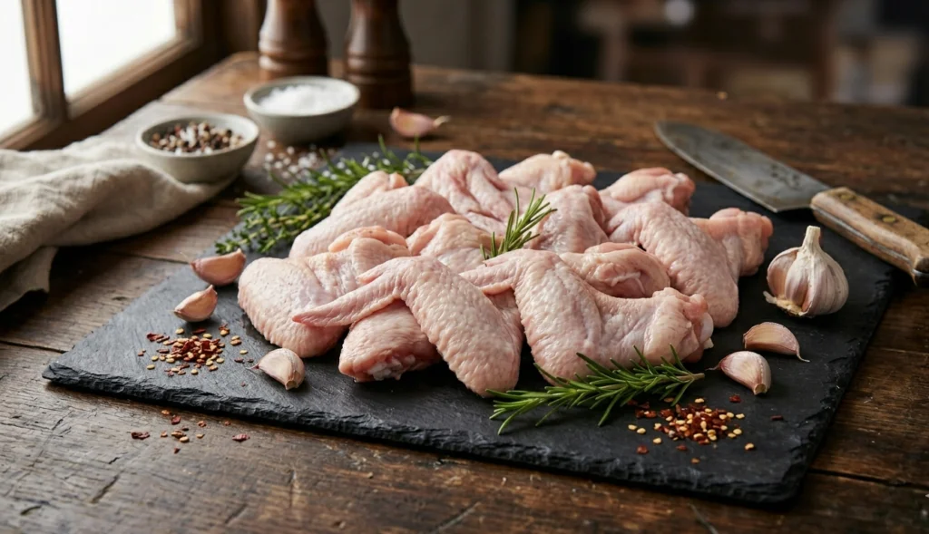 Fresh halal chicken wings near me available at Al Raziq Halal Foods Mississauga